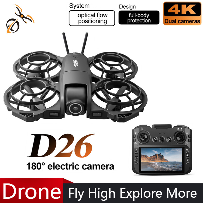 Dron D26 4K Aéreo HD 180 °   D - Drone Camera With Gimbal reseña y precio