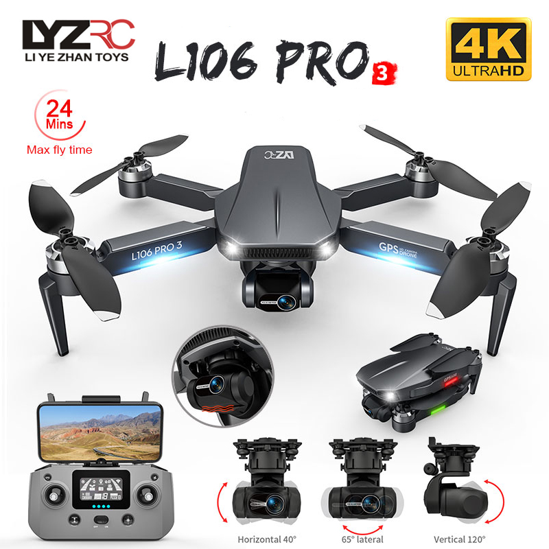L106 Pro 3 Drone 5G WIFI FPV p - Drone Camera With Gimbal reseña y precio